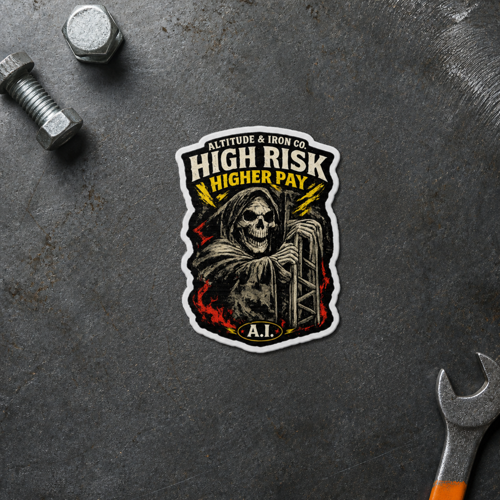 High Risk Reaper Sticker
