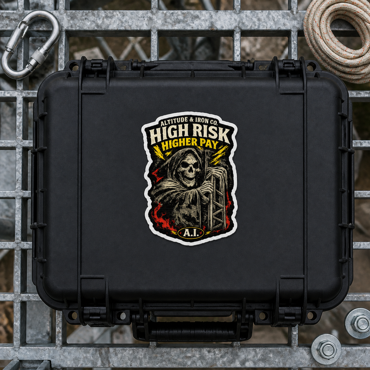 High Risk Reaper Sticker