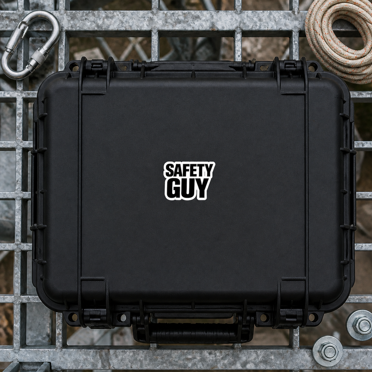 Safety Guy Sticker