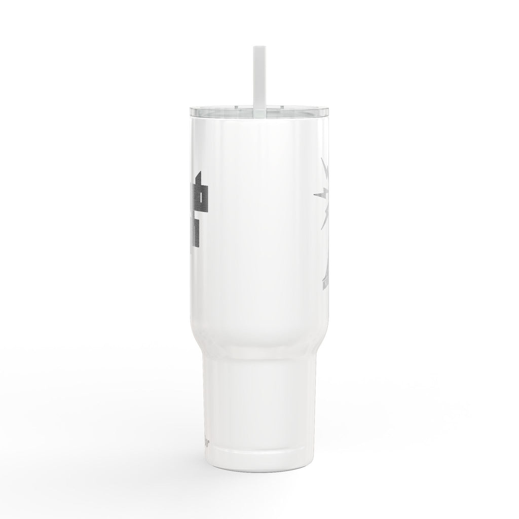 40oz Insulated Tumbler With Lid & Straw — Engraved Travel Cup