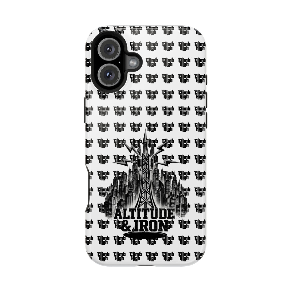 Altitude & Iron Black Crest Magnetic Tough Phone Case