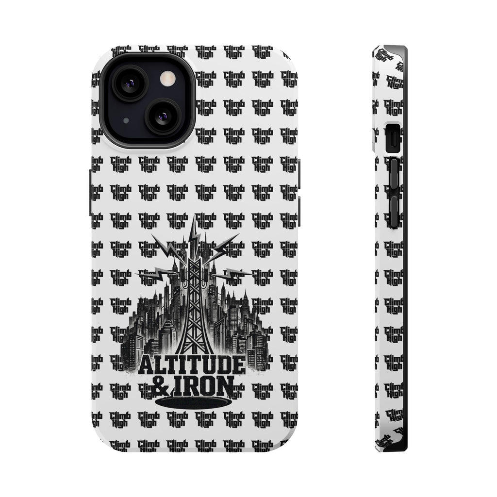 Altitude & Iron Black Crest Magnetic Tough Phone Case