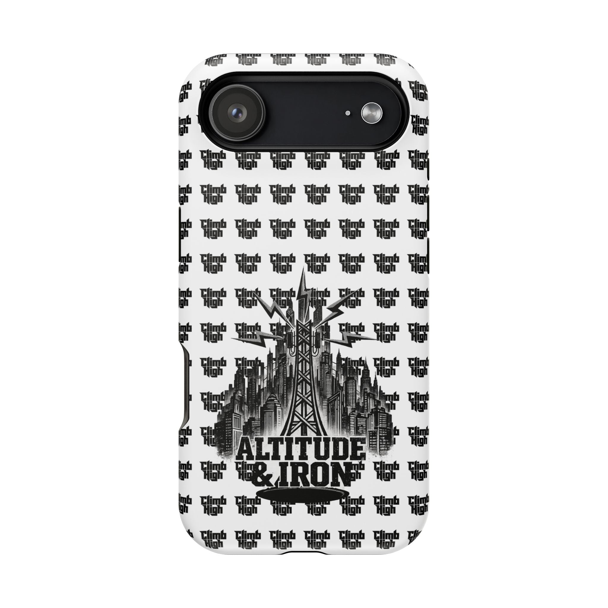 Altitude & Iron Black Crest Magnetic Tough Phone Case