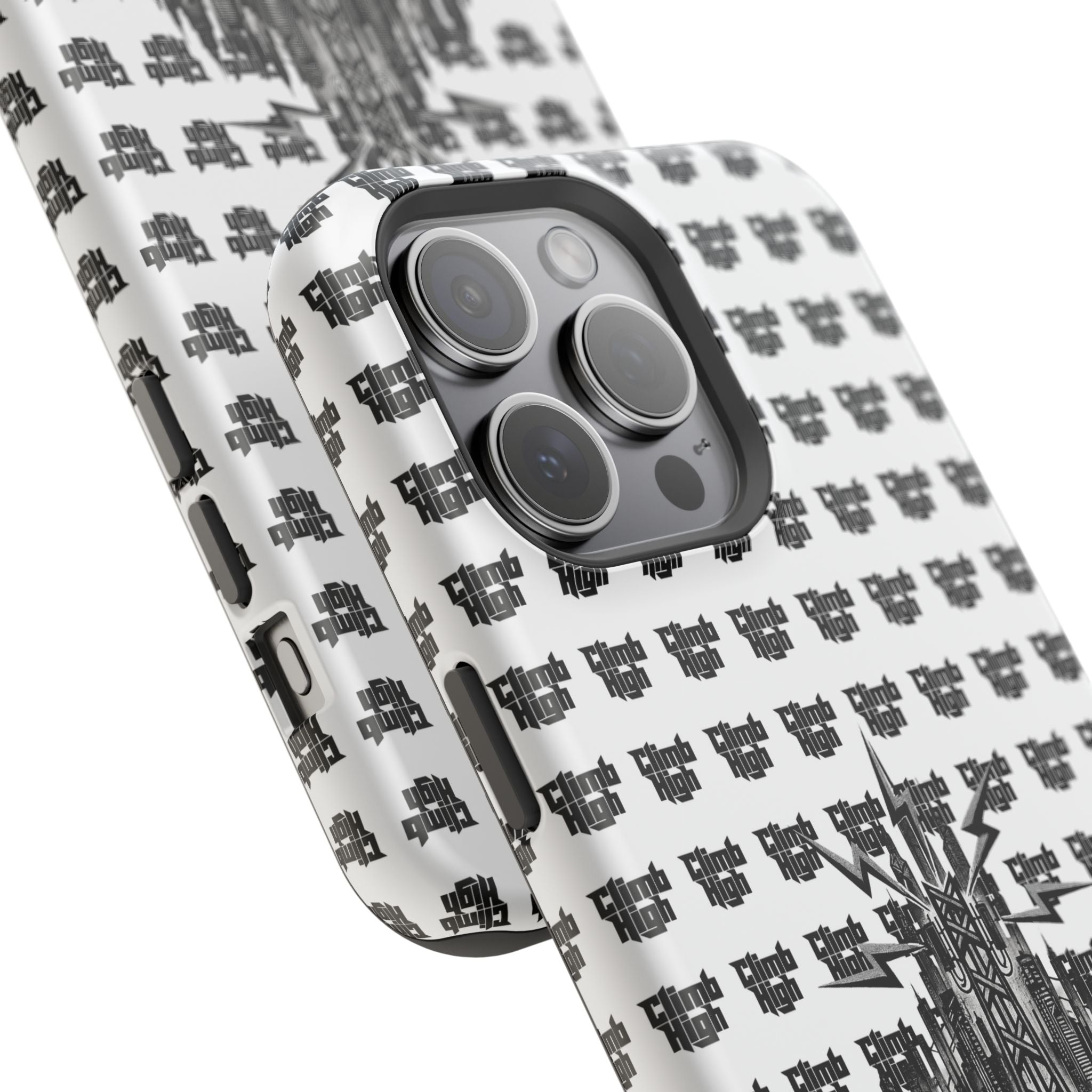 Altitude & Iron Black Crest Magnetic Tough Phone Case
