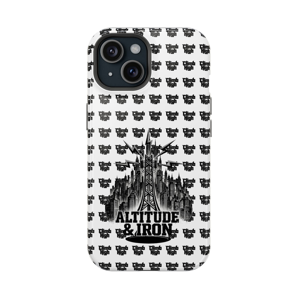 Altitude & Iron Black Crest Magnetic Tough Phone Case
