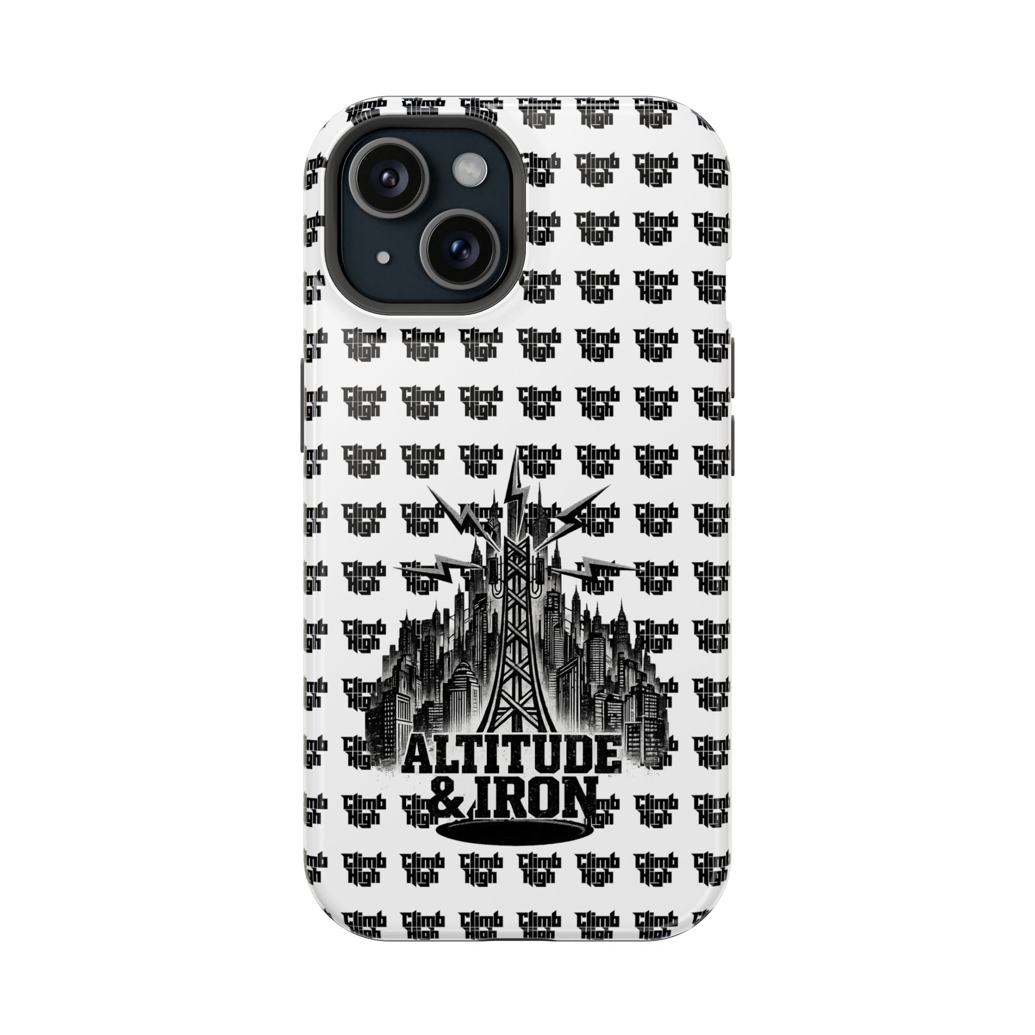 Altitude & Iron Black Crest Magnetic Tough Phone Case