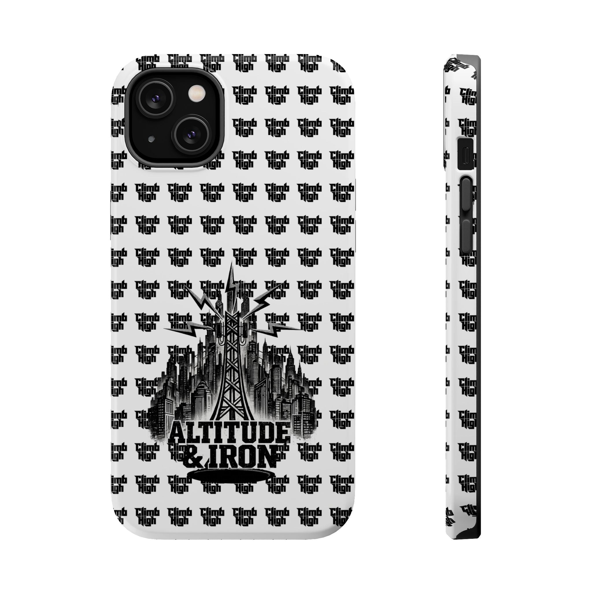 Altitude & Iron Black Crest Magnetic Tough Phone Case