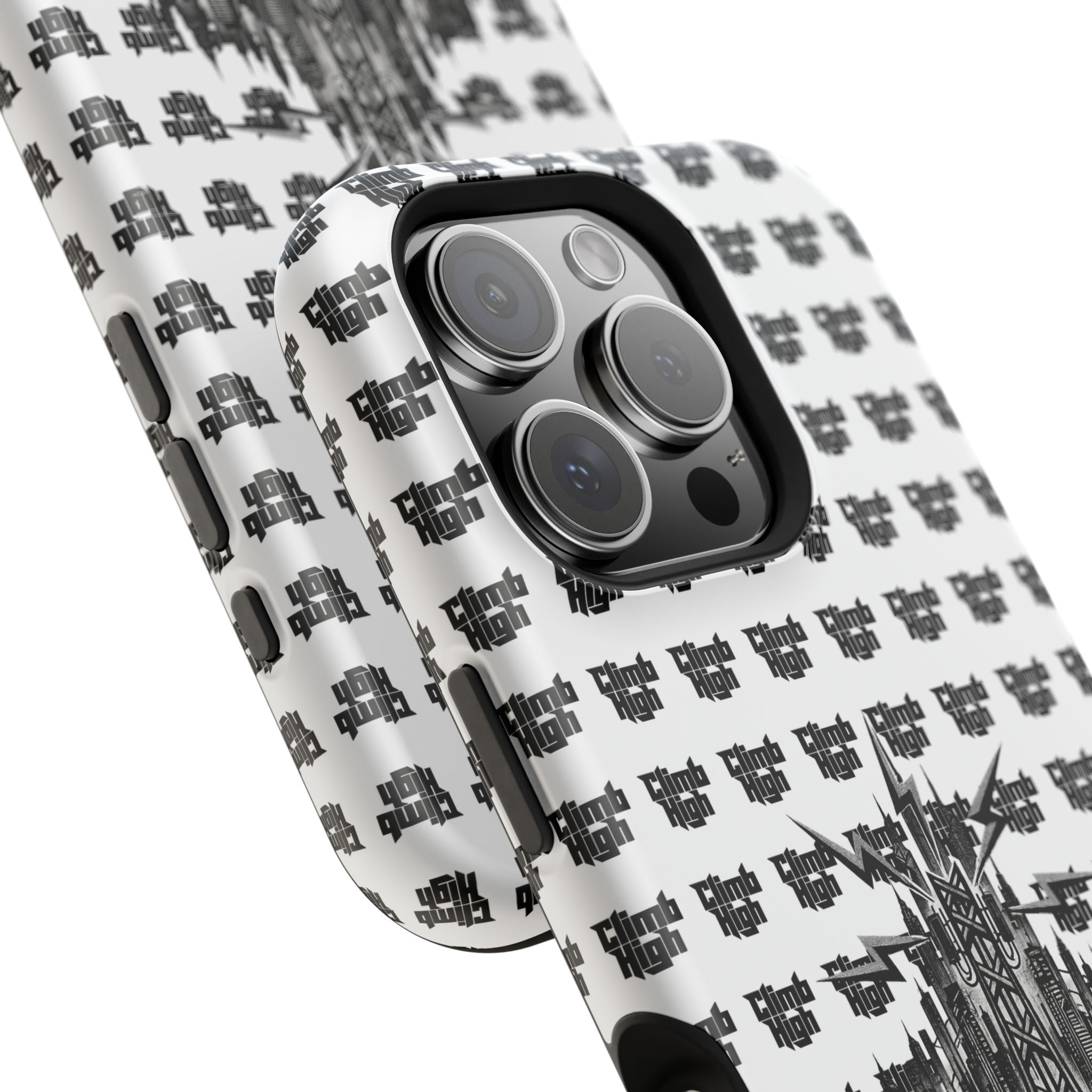 Altitude & Iron Black Crest Magnetic Tough Phone Case