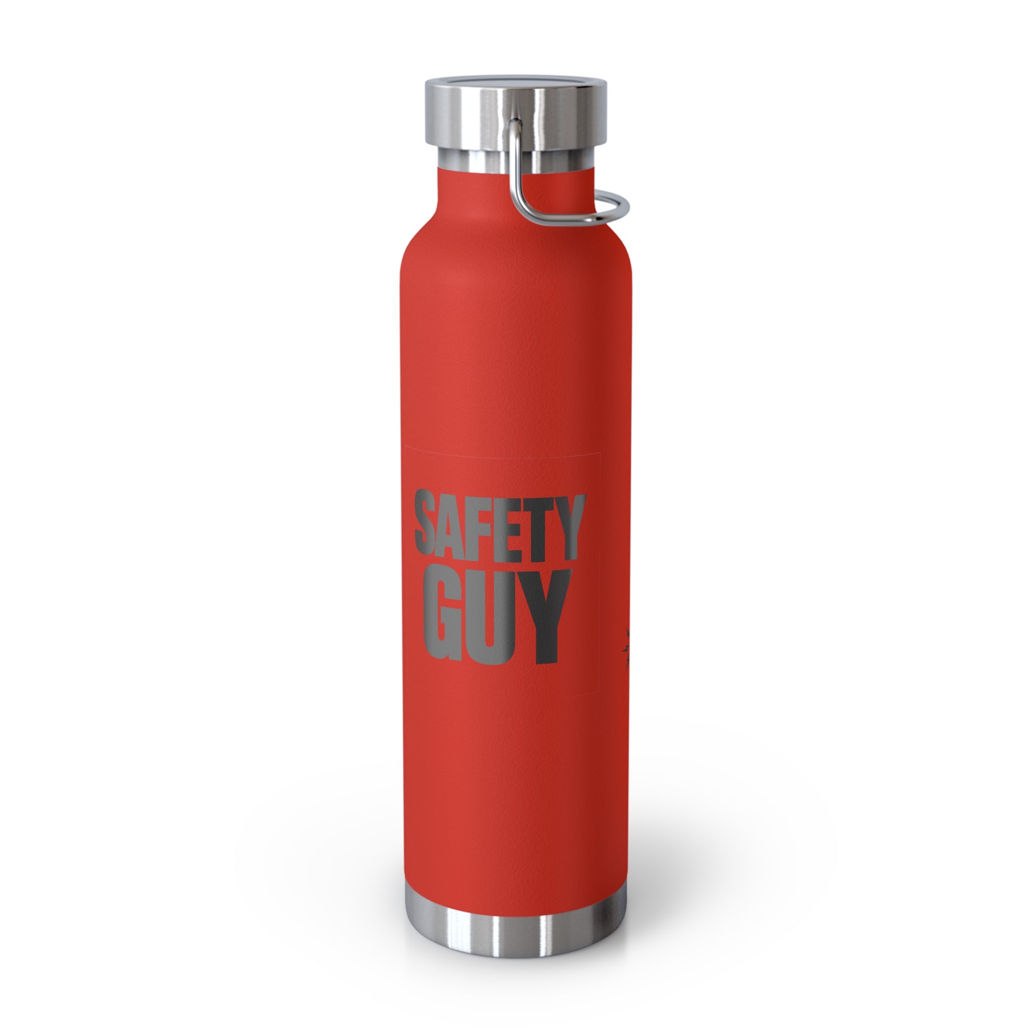 "Safety Guy" 22oz Insulated Water Bottle — Copper Vacuum Thermos