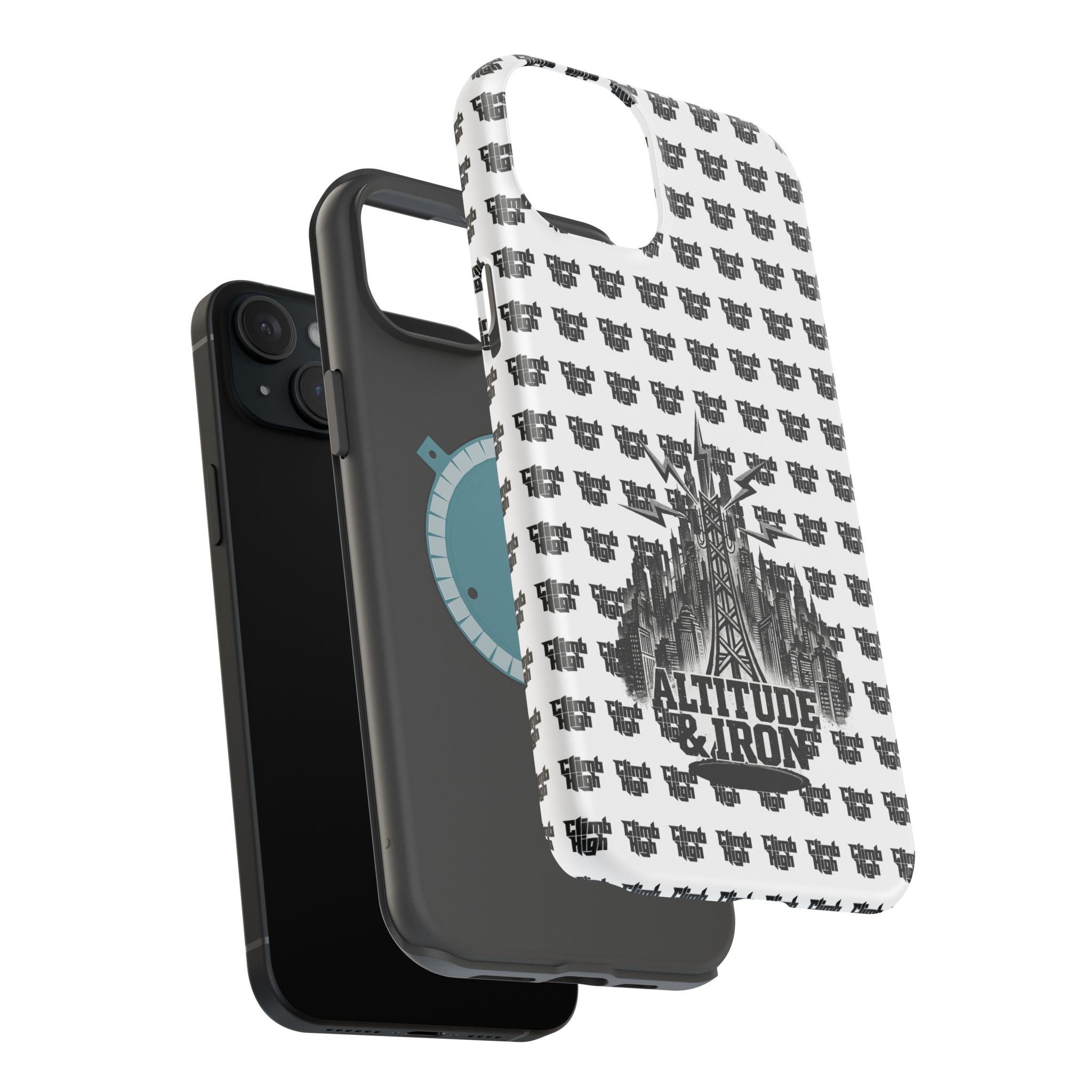 Altitude & Iron Black Crest Magnetic Tough Phone Case