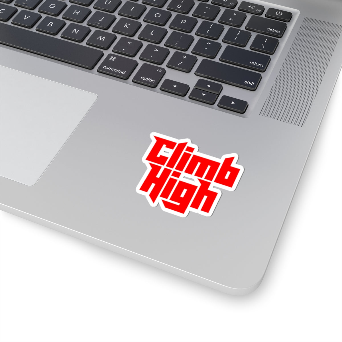 Red Climb High Sticker