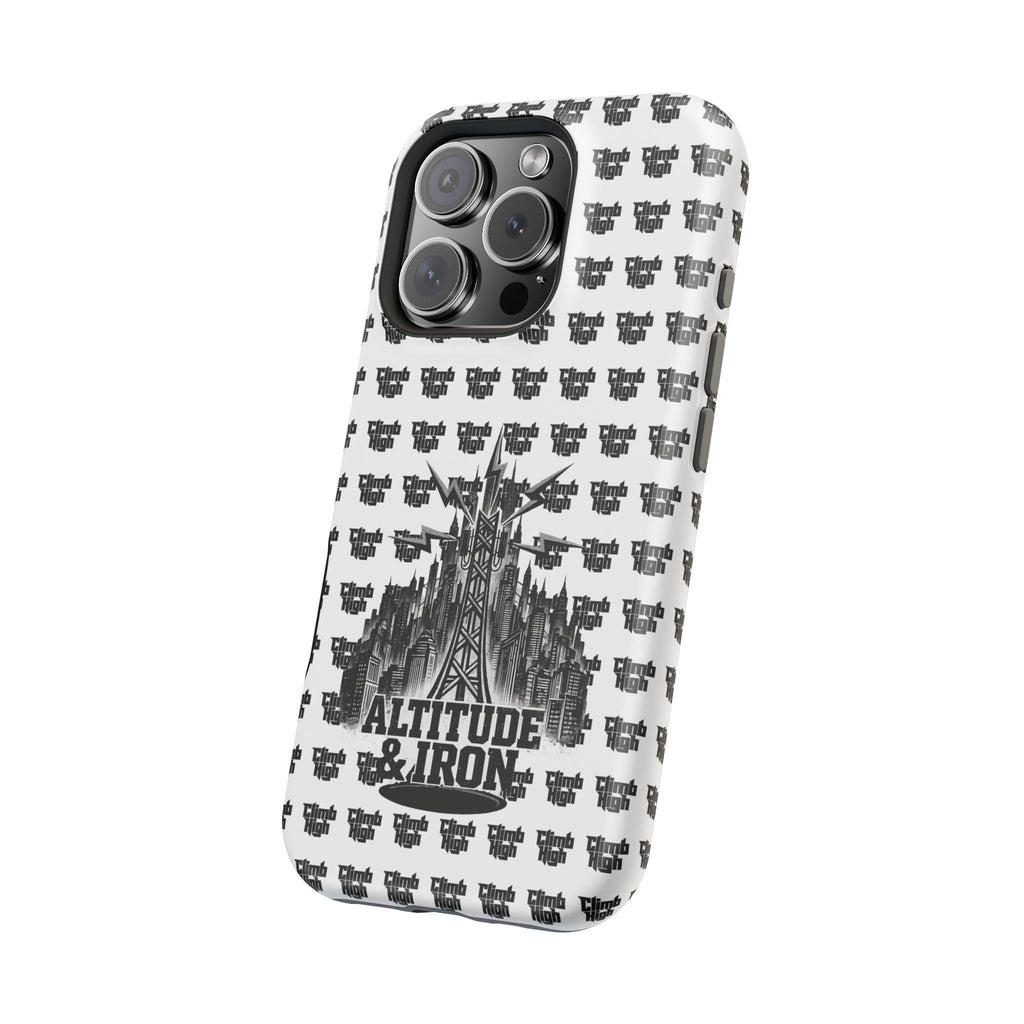 Altitude & Iron Black Crest Magnetic Tough Phone Case
