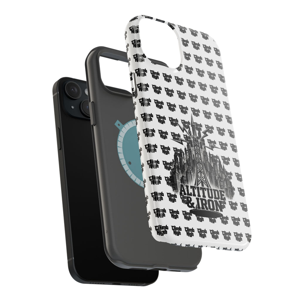 Altitude & Iron Black Crest Magnetic Tough Phone Case