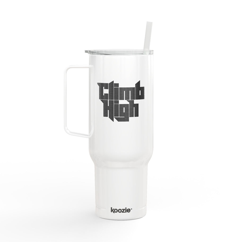 40oz Insulated Tumbler With Lid & Straw — Engraved Travel Cup