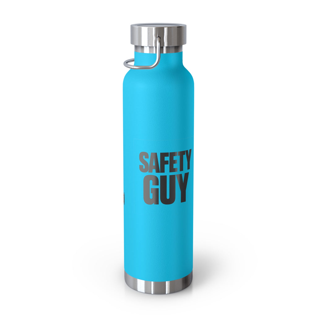 "Safety Guy" 22oz Insulated Water Bottle — Copper Vacuum Thermos