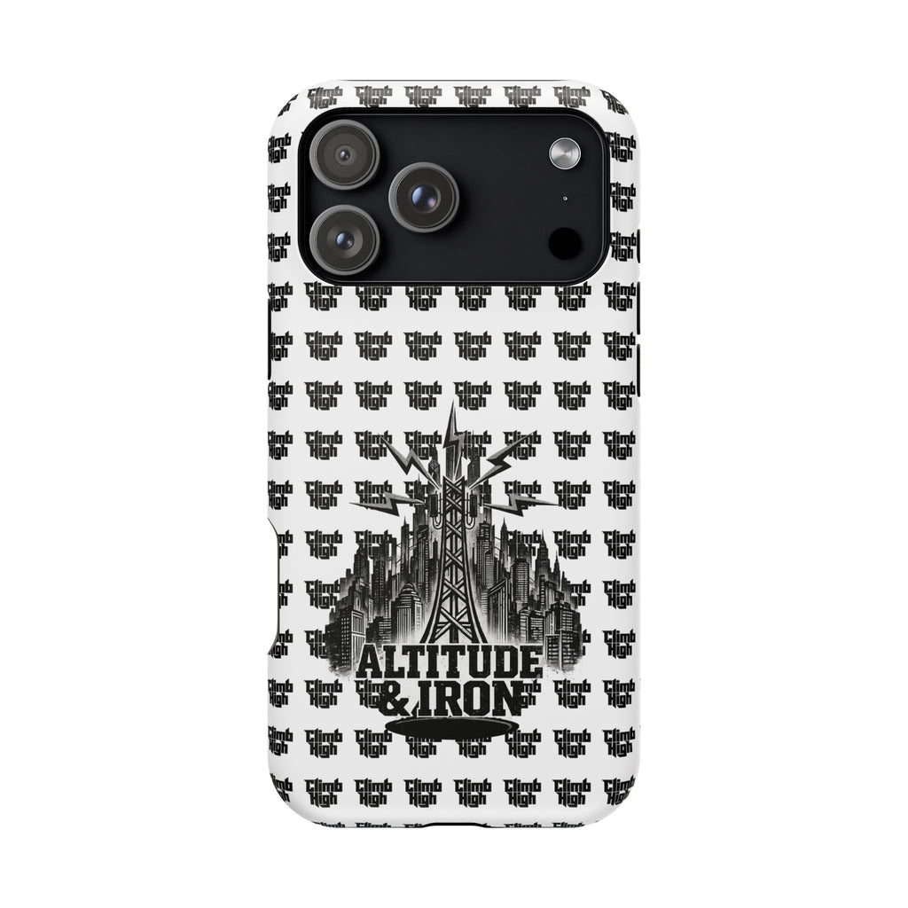 Altitude & Iron Black Crest Magnetic Tough Phone Case