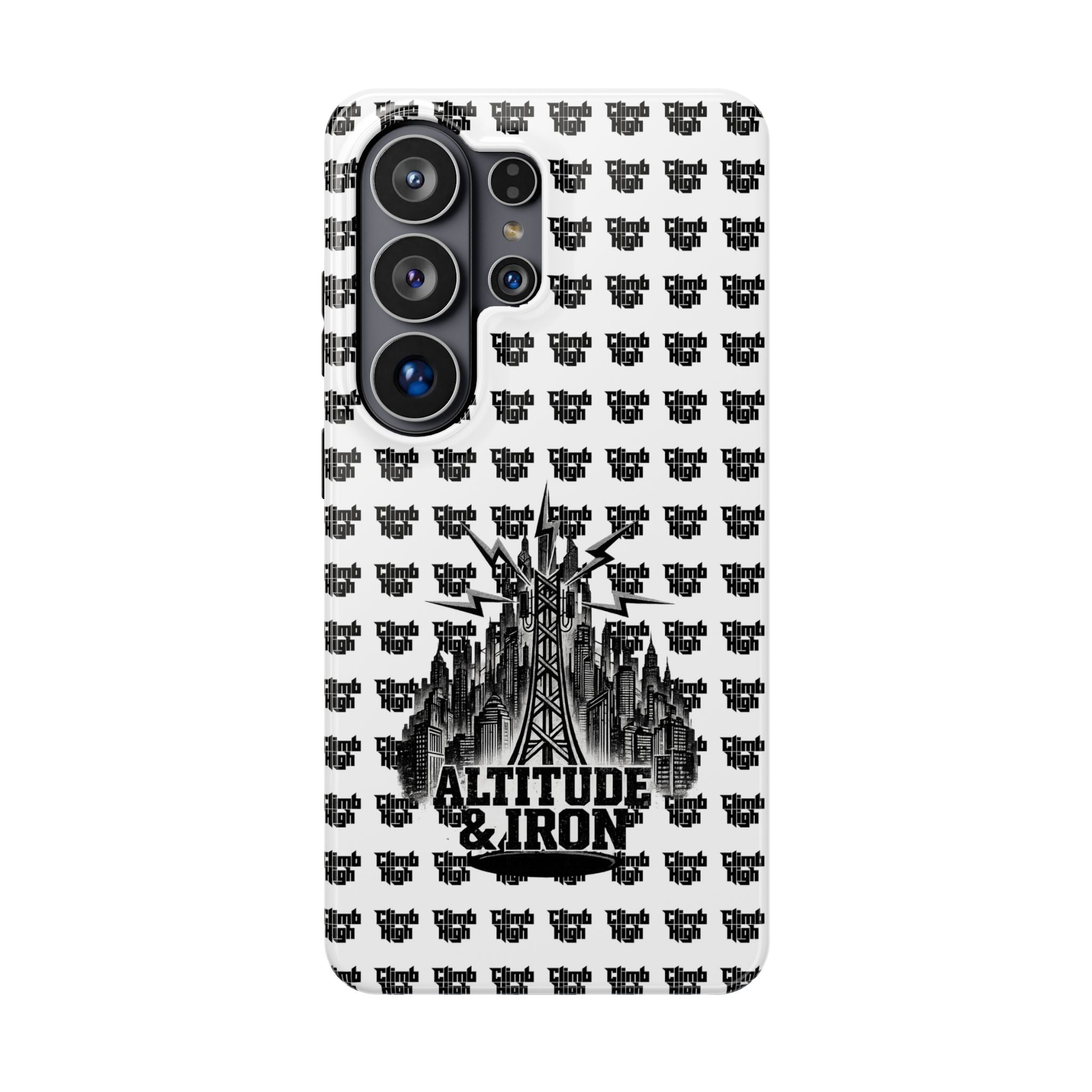 Altitude & Iron Black Crest Magnetic Tough Phone Case