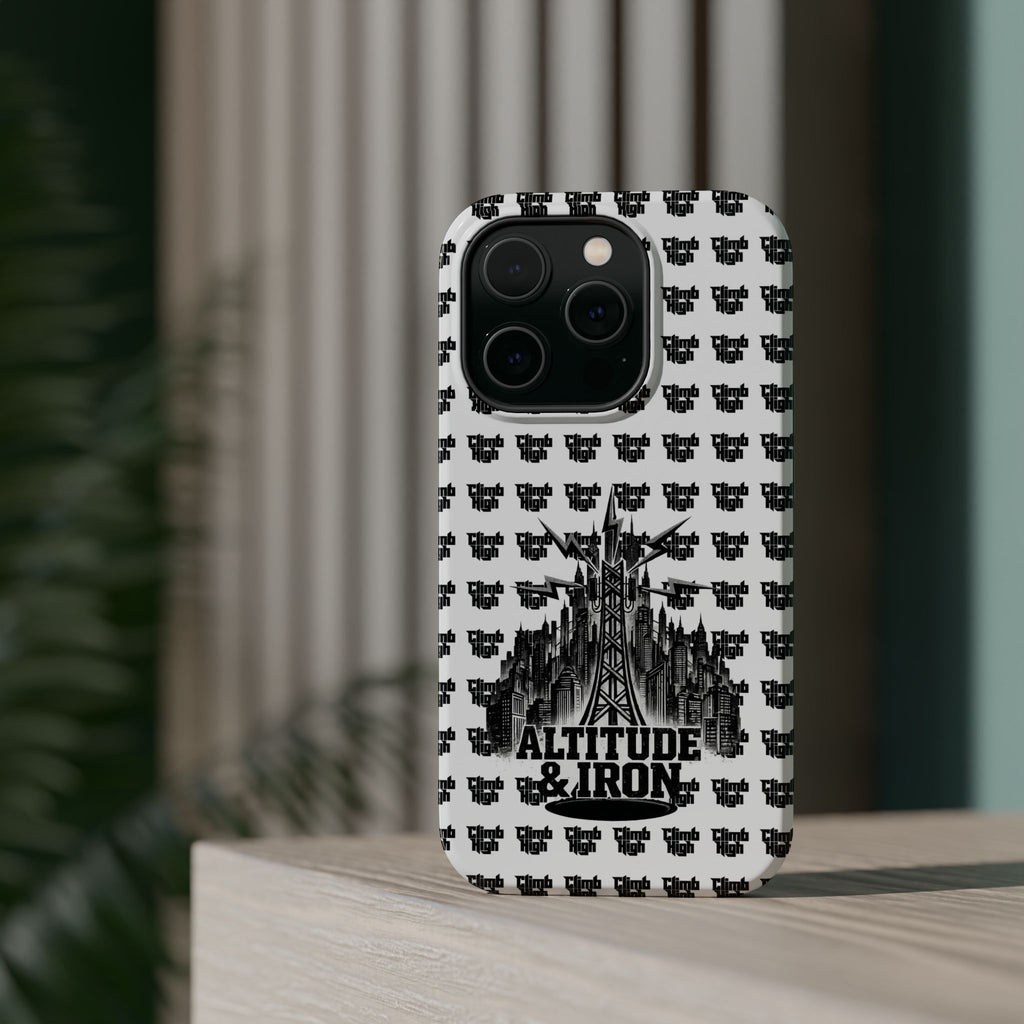 Altitude & Iron Black Crest Magnetic Tough Phone Case