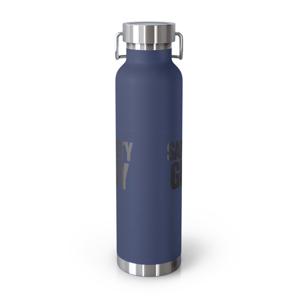 "Safety Guy" 22oz Insulated Water Bottle — Copper Vacuum Thermos