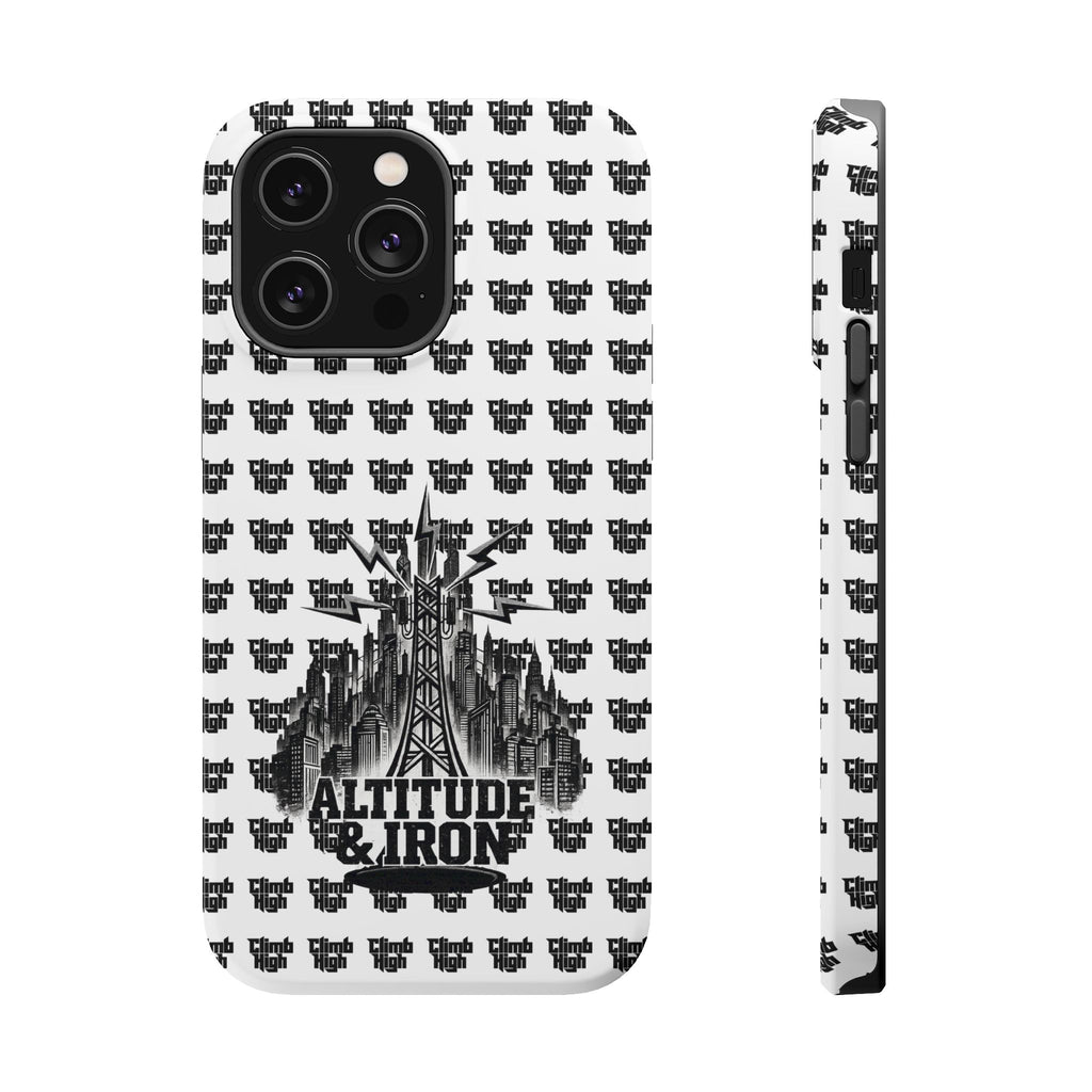Altitude & Iron Black Crest Magnetic Tough Phone Case