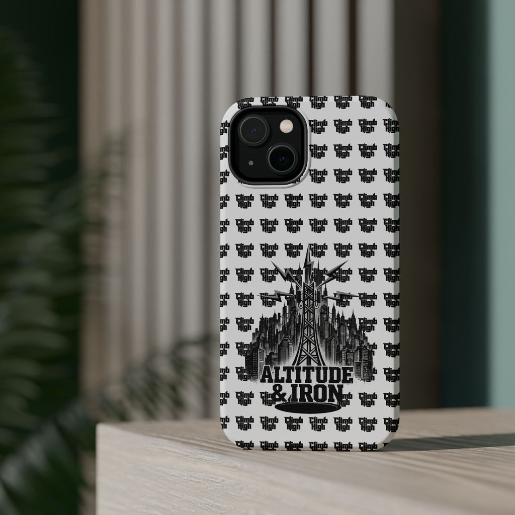 Altitude & Iron Black Crest Magnetic Tough Phone Case