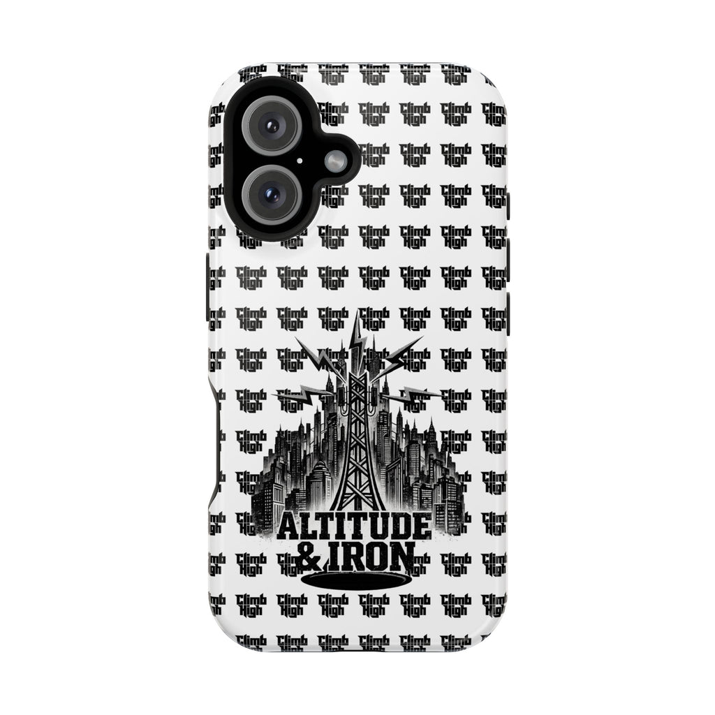 Altitude & Iron Black Crest Magnetic Tough Phone Case