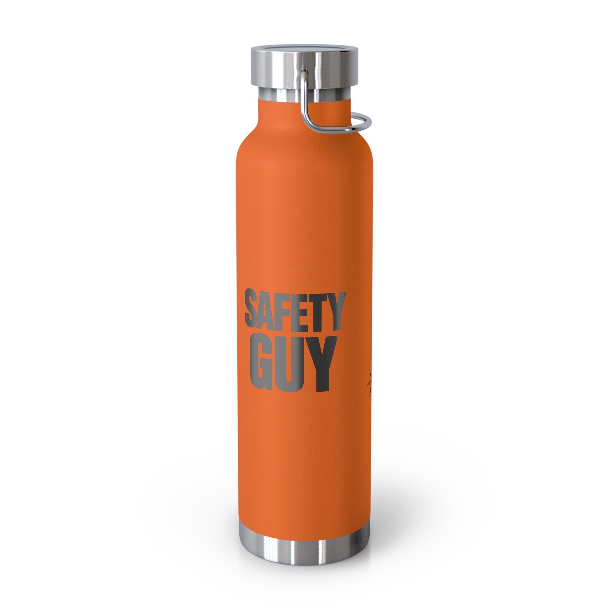 "Safety Guy" 22oz Insulated Water Bottle — Copper Vacuum Thermos