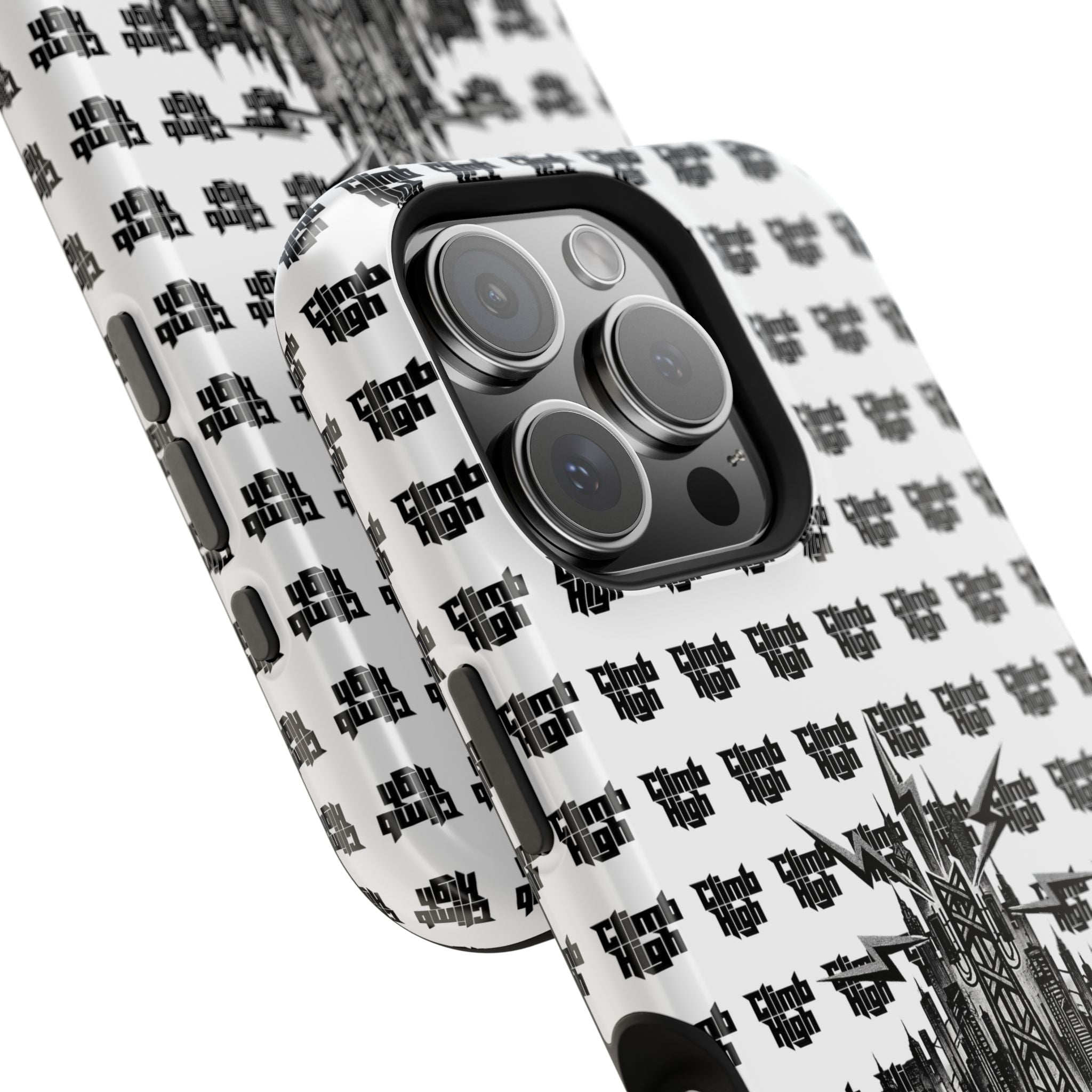 Altitude & Iron Black Crest Magnetic Tough Phone Case