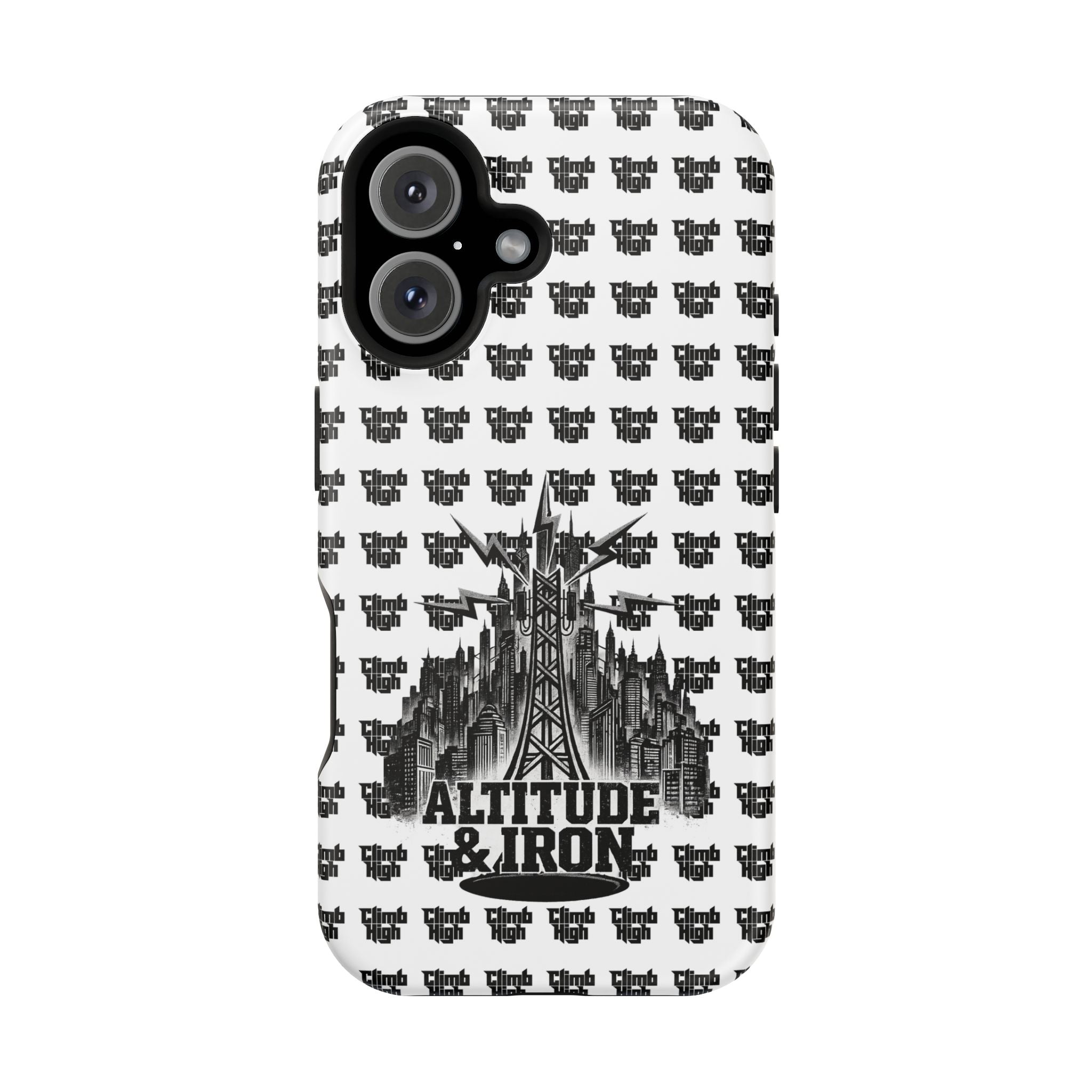 Altitude & Iron Black Crest Magnetic Tough Phone Case