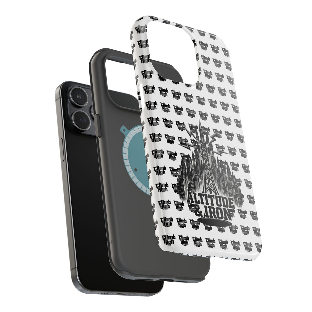 Altitude & Iron Black Crest Magnetic Tough Phone Case