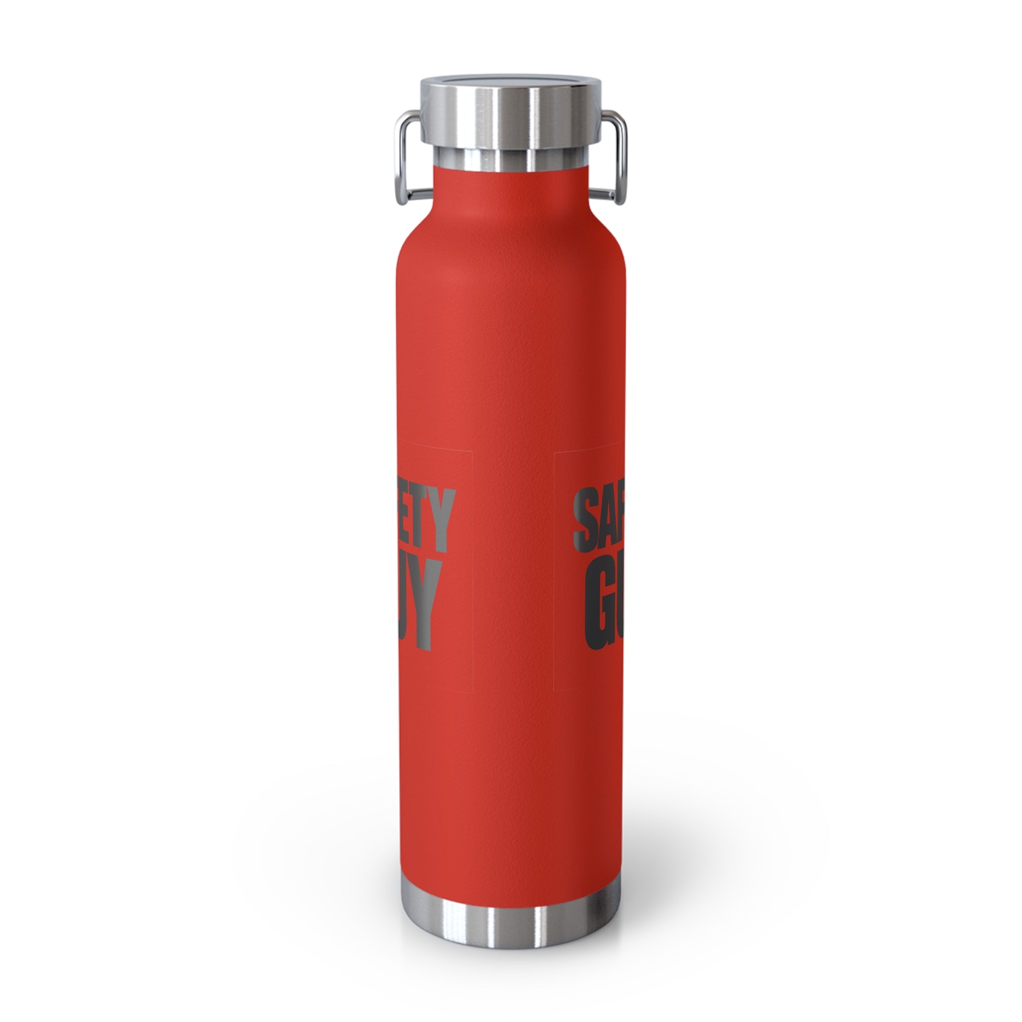 "Safety Guy" 22oz Insulated Water Bottle — Copper Vacuum Thermos