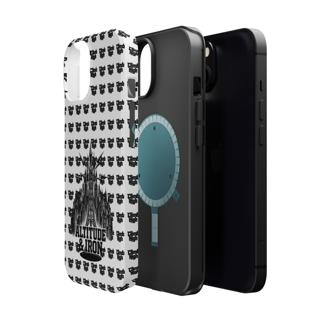 Altitude & Iron Black Crest Magnetic Tough Phone Case