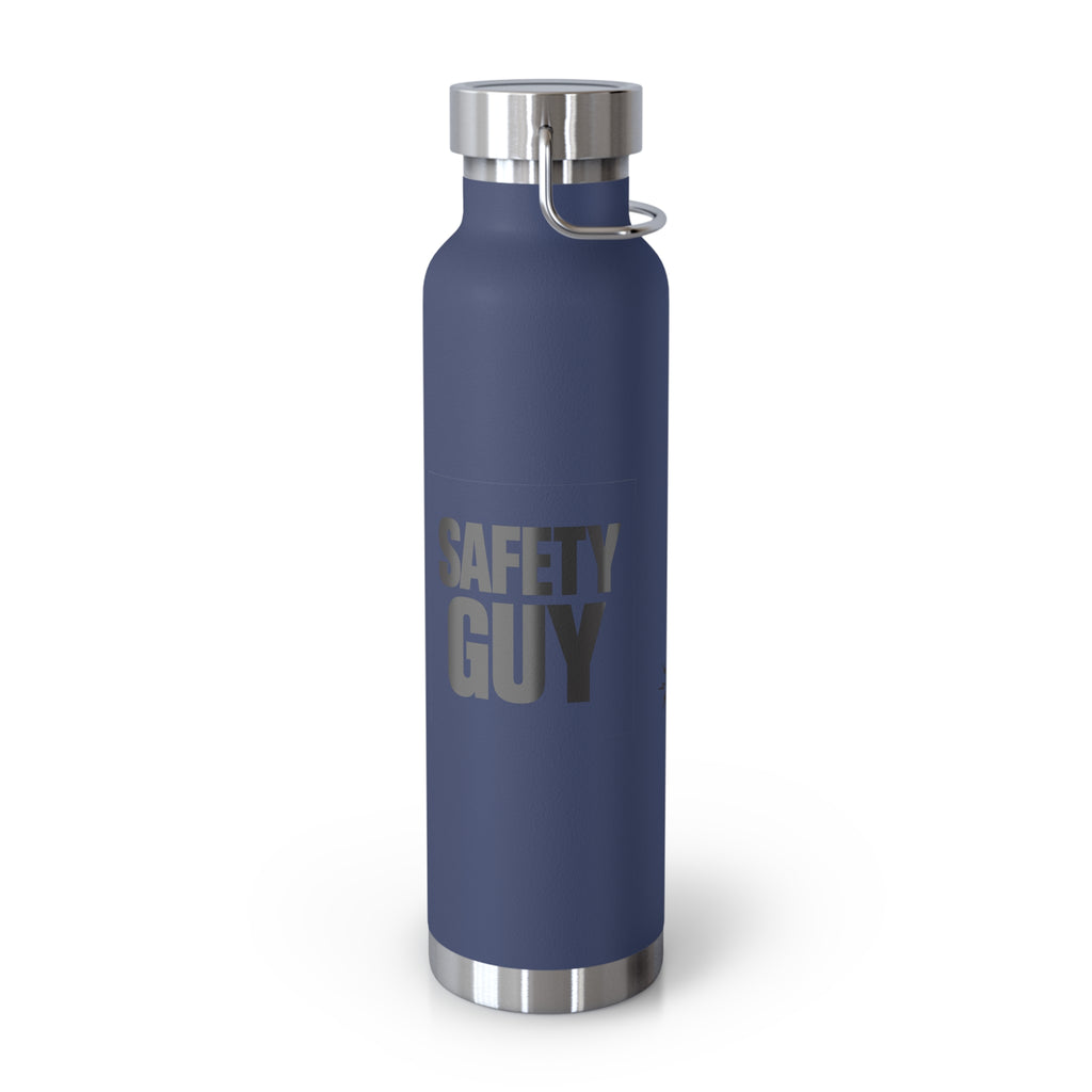 "Safety Guy" 22oz Insulated Water Bottle — Copper Vacuum Thermos