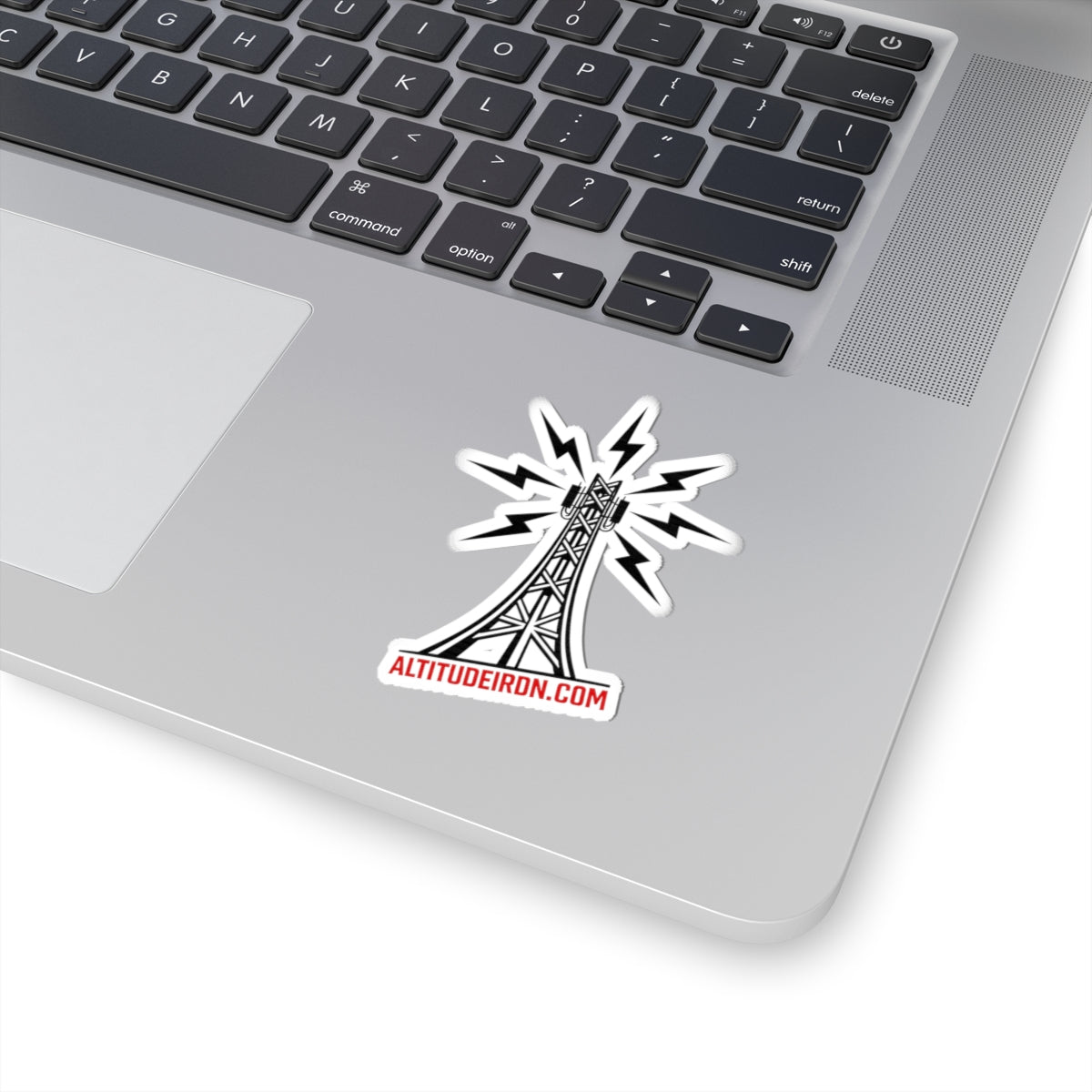 Weathered Radio Tower Sticker