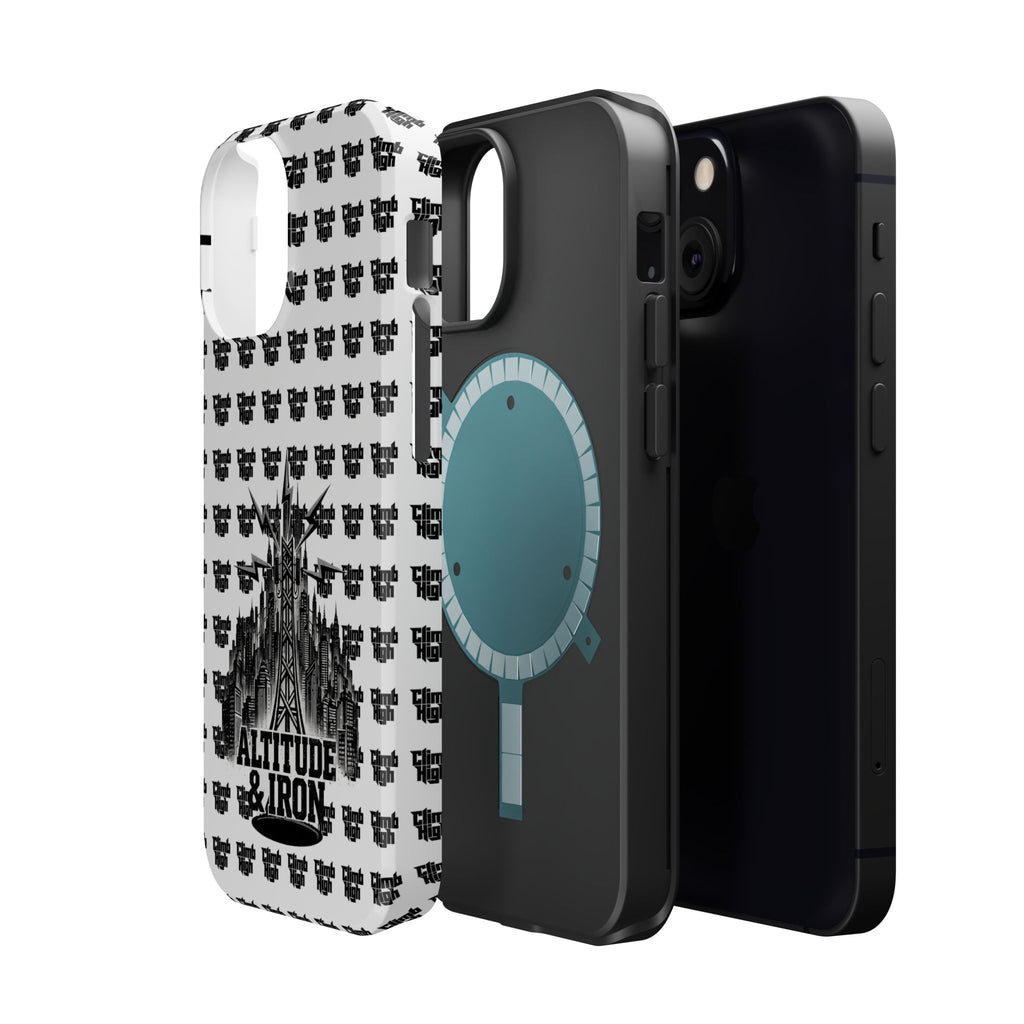 Altitude & Iron Black Crest Magnetic Tough Phone Case
