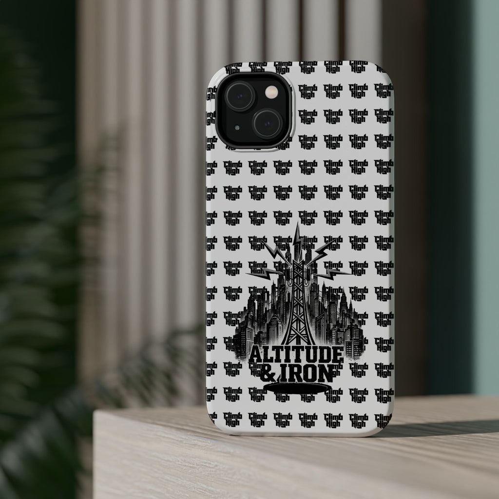 Altitude & Iron Black Crest Magnetic Tough Phone Case