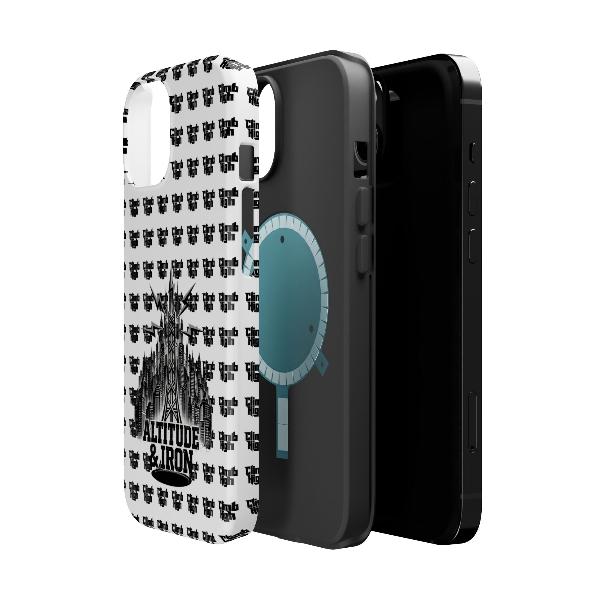 Altitude & Iron Black Crest Magnetic Tough Phone Case