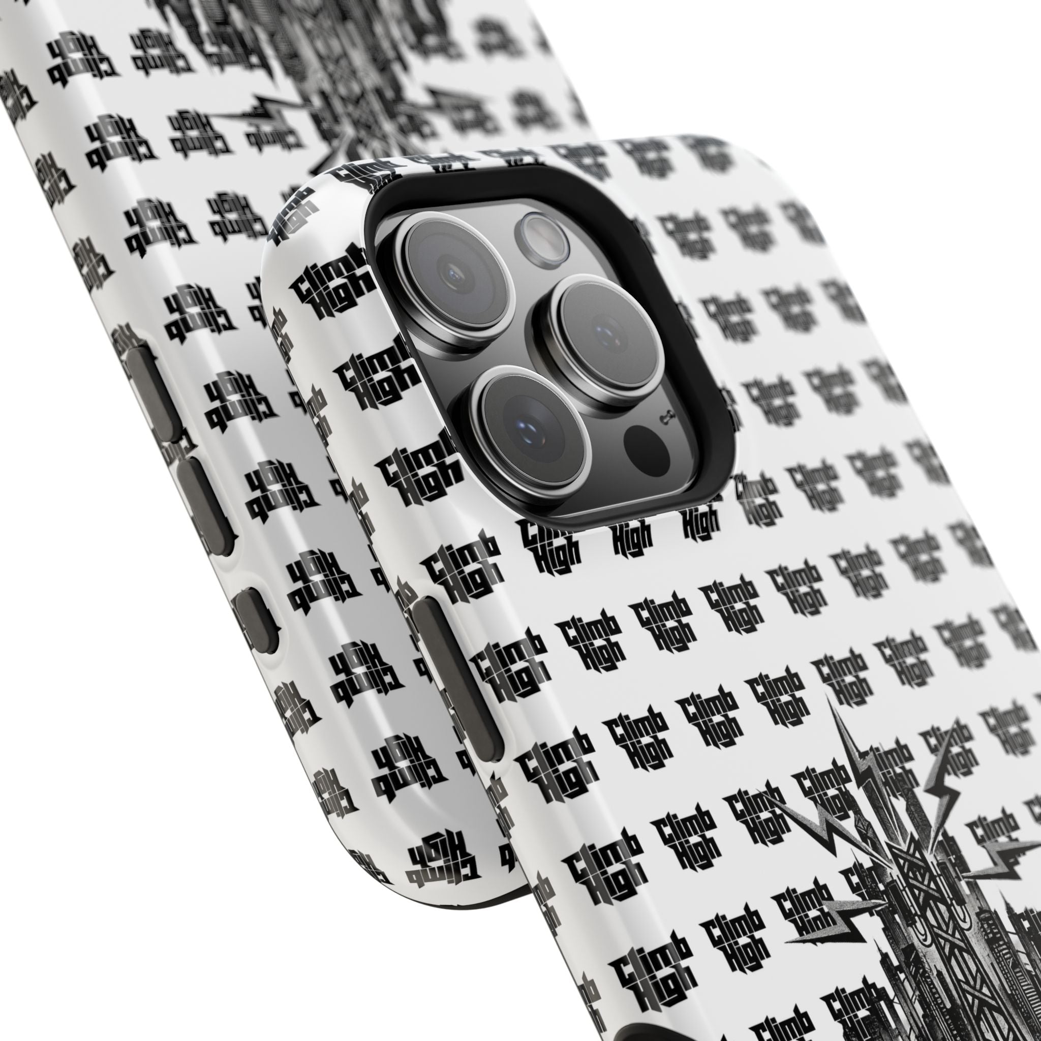 Altitude & Iron Black Crest Magnetic Tough Phone Case