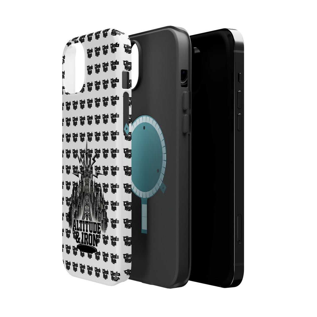 Altitude & Iron Black Crest Magnetic Tough Phone Case