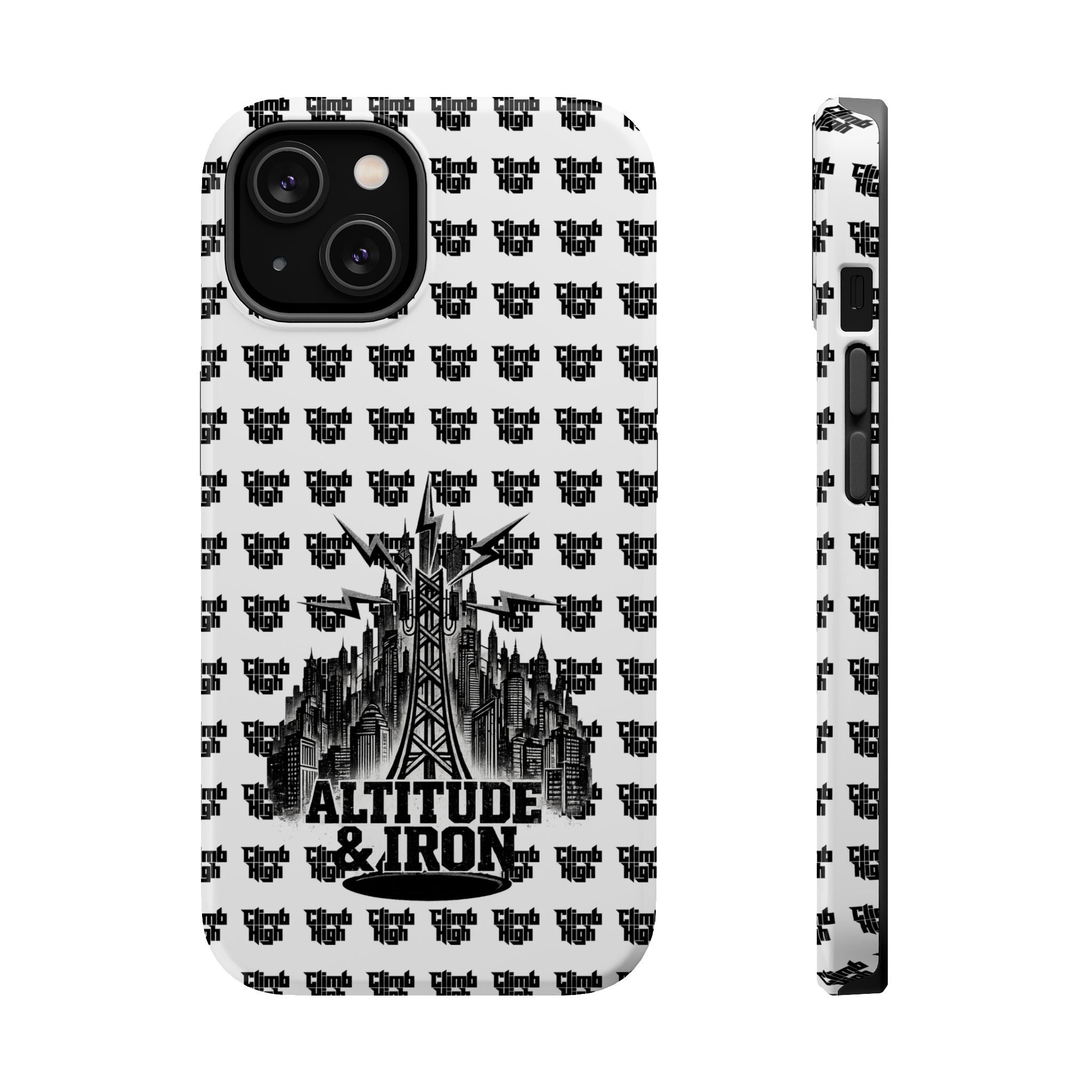 Altitude & Iron Black Crest Magnetic Tough Phone Case