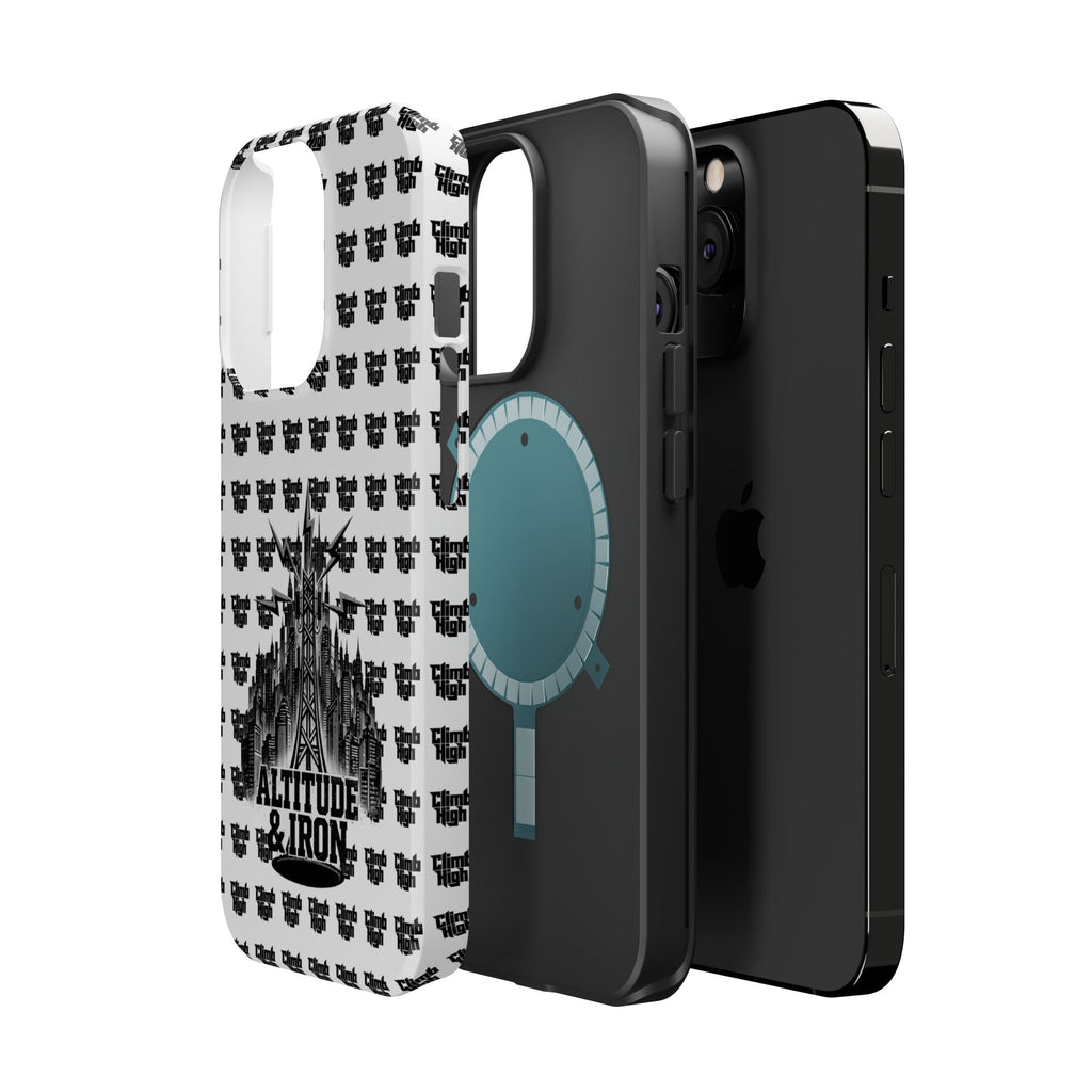 Altitude & Iron Black Crest Magnetic Tough Phone Case