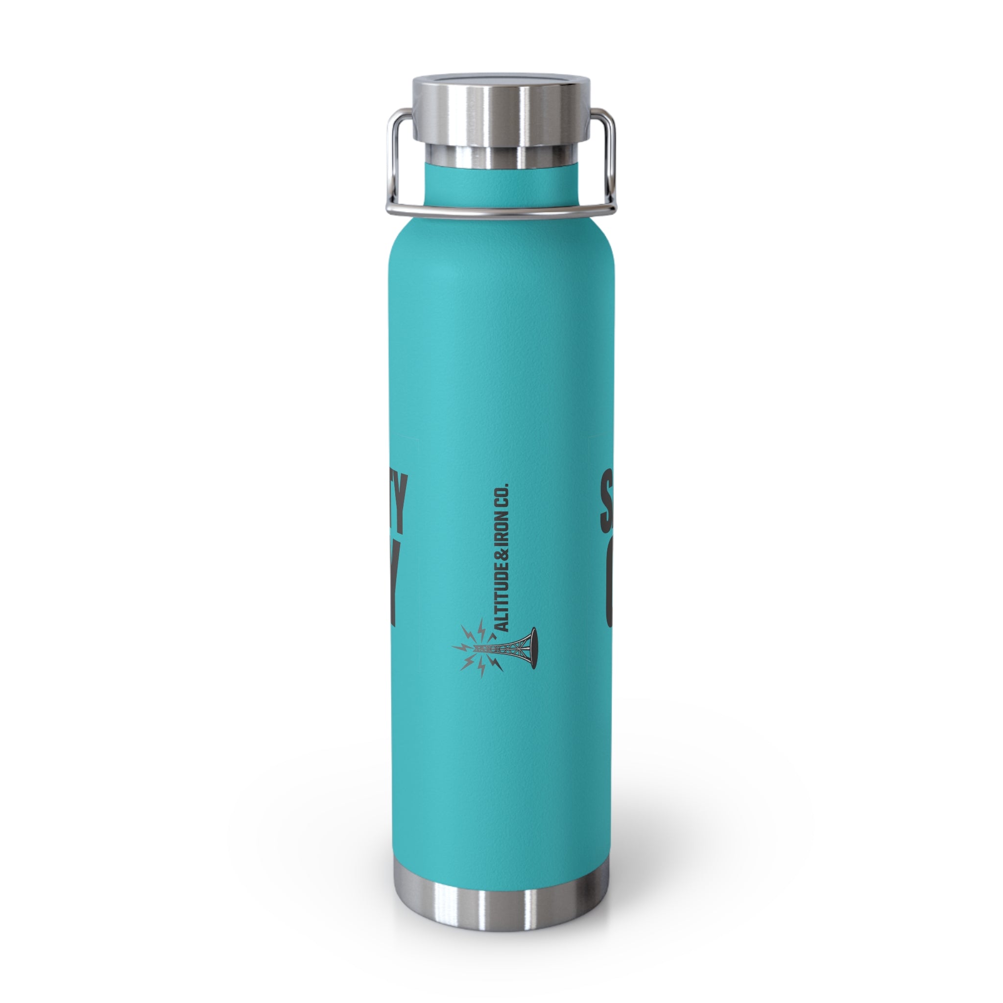"Safety Guy" 22oz Insulated Water Bottle — Copper Vacuum Thermos