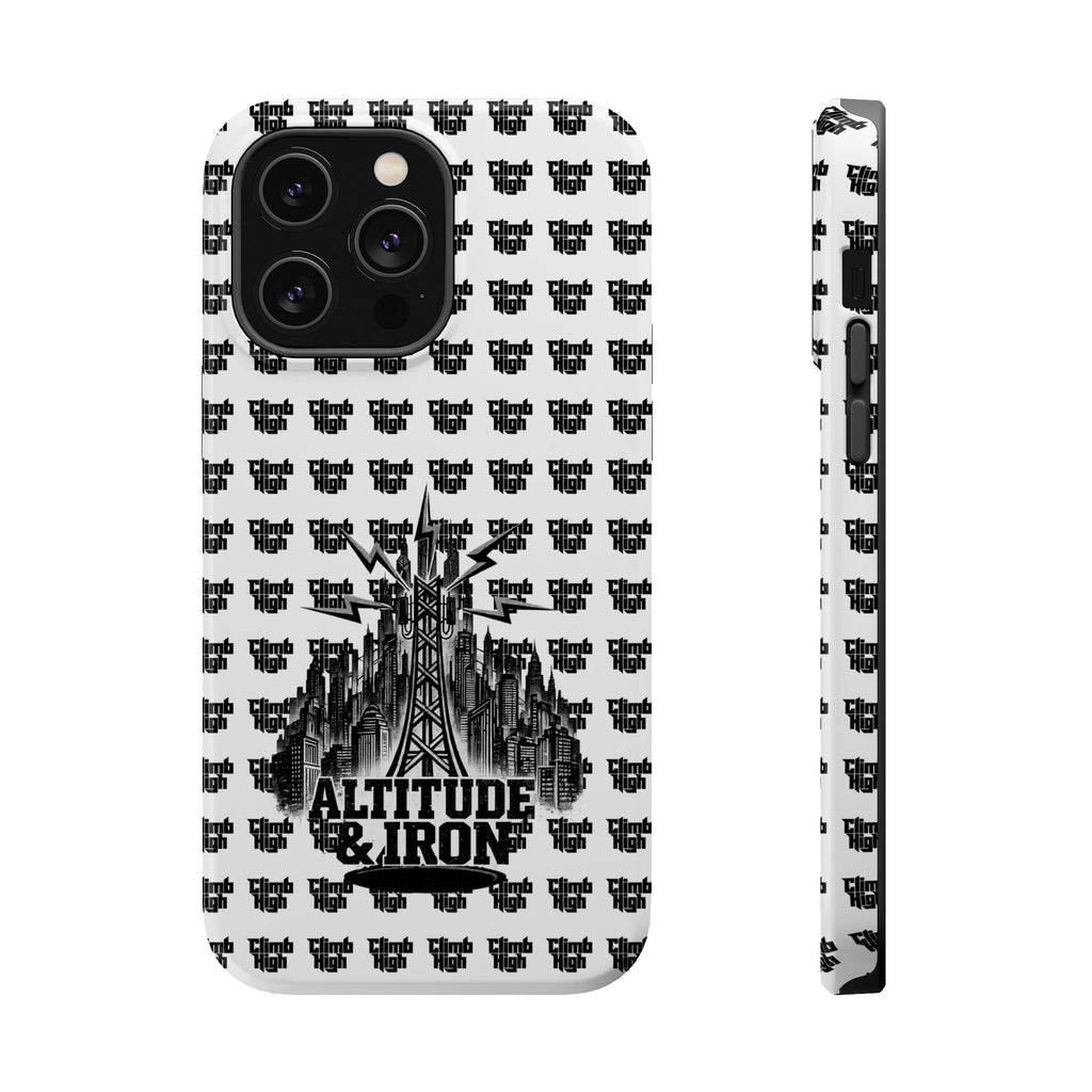 Altitude & Iron Black Crest Magnetic Tough Phone Case