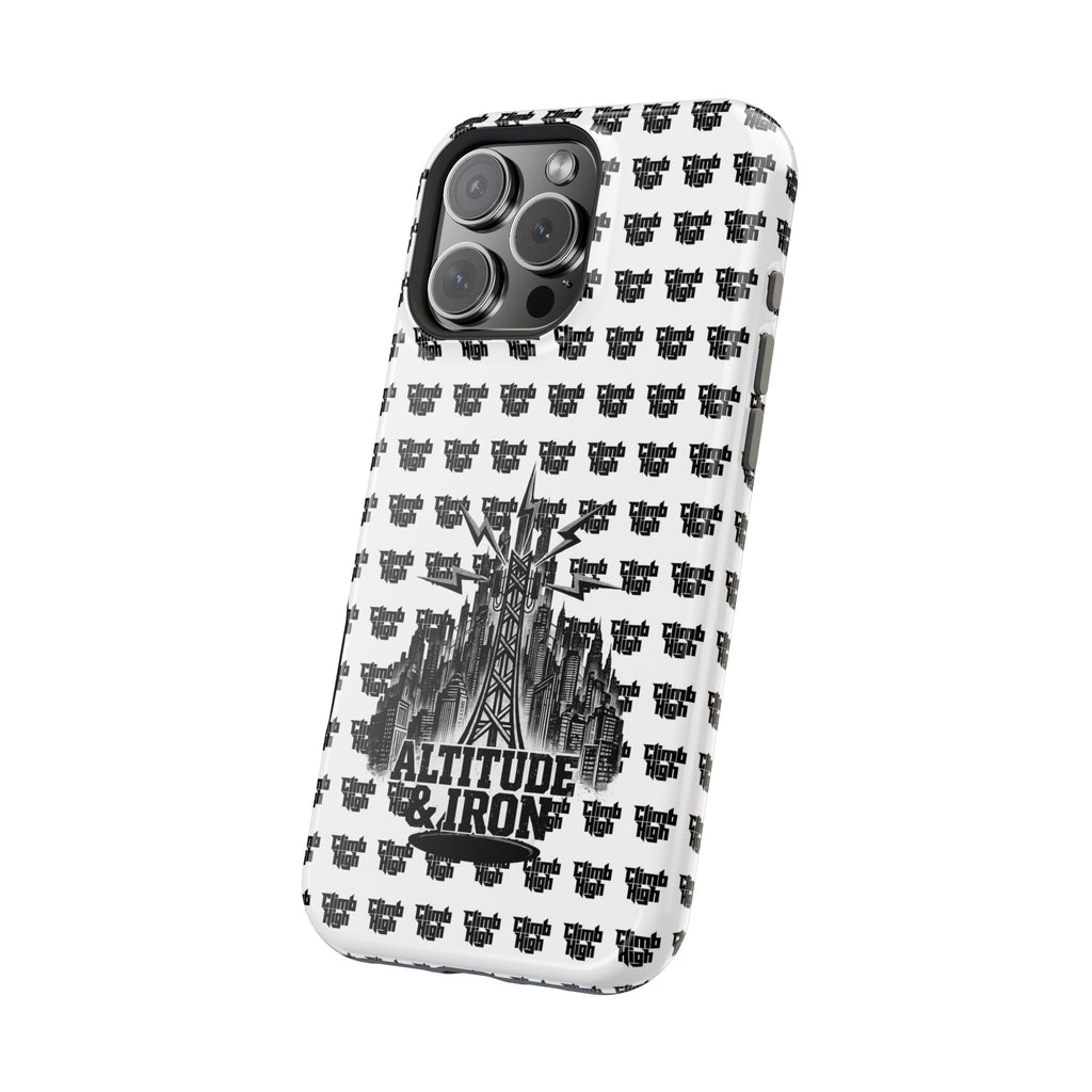 Altitude & Iron Black Crest Magnetic Tough Phone Case