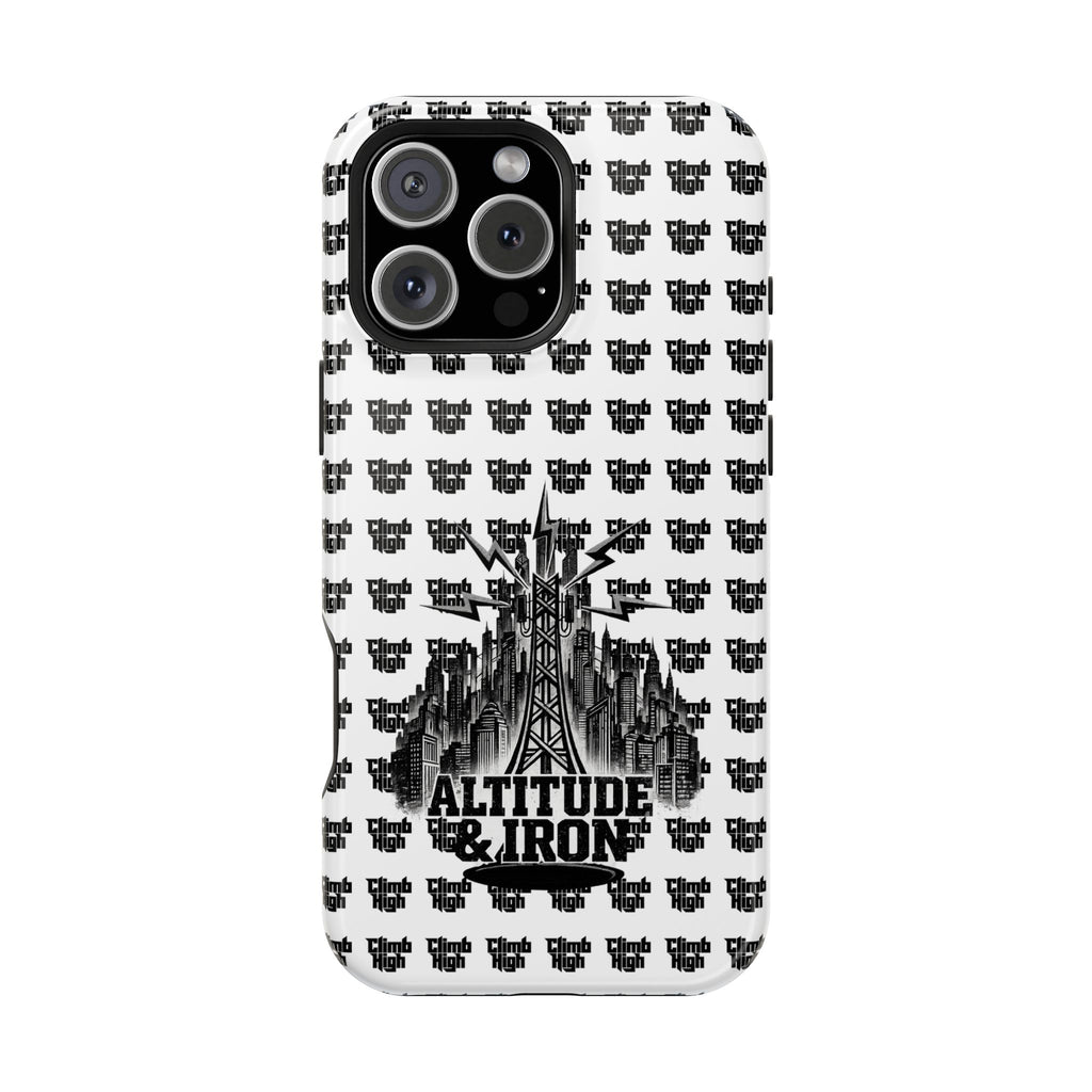 Altitude & Iron Black Crest Magnetic Tough Phone Case