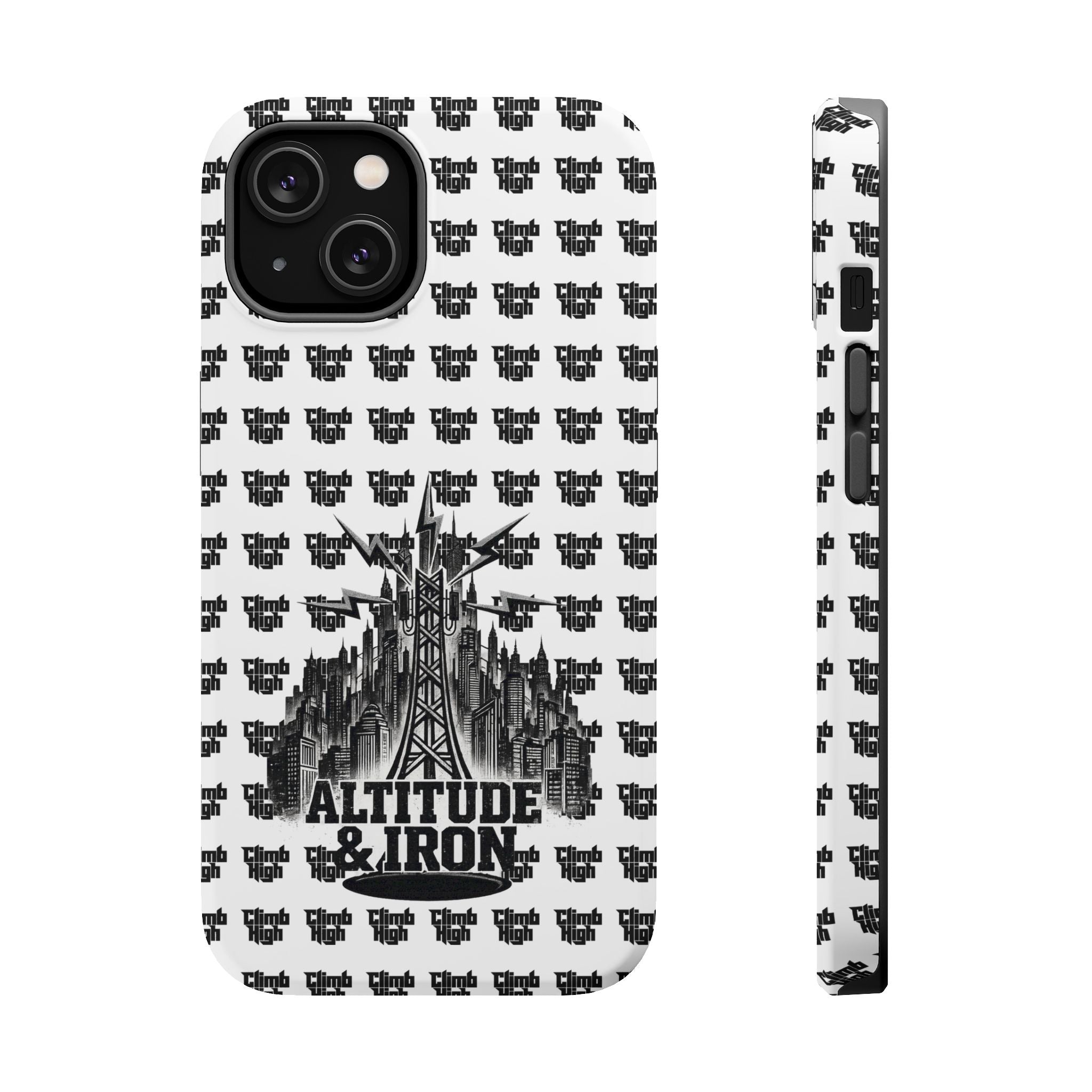 Altitude & Iron Black Crest Magnetic Tough Phone Case