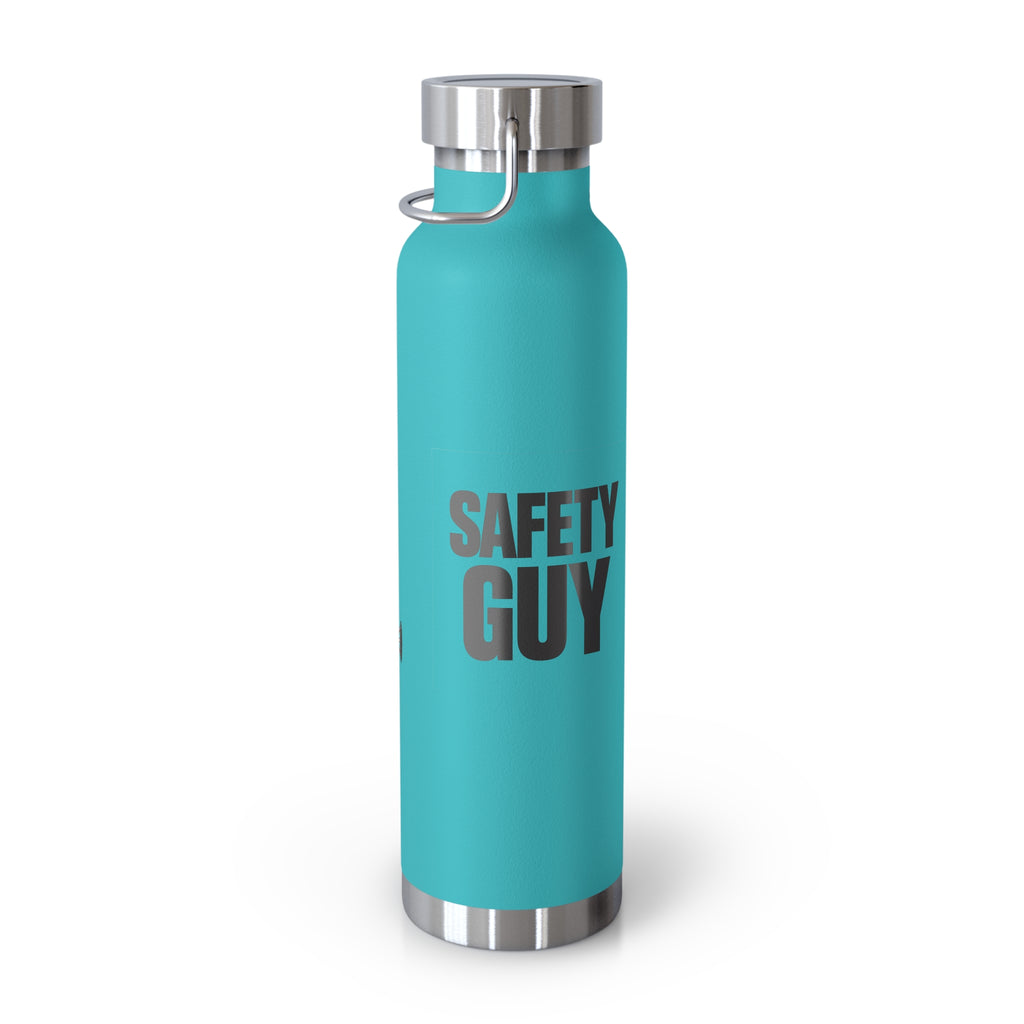 "Safety Guy" 22oz Insulated Water Bottle — Copper Vacuum Thermos