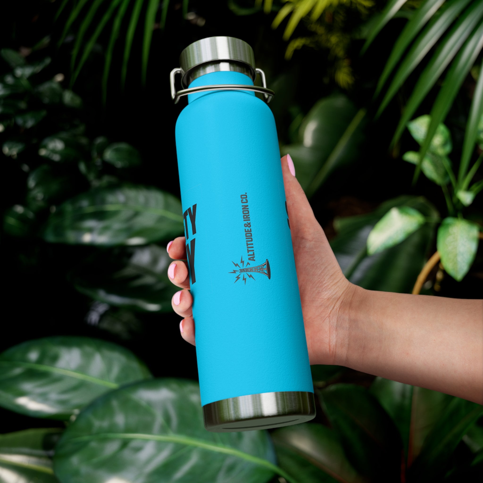 "Safety Guy" 22oz Insulated Water Bottle — Copper Vacuum Thermos