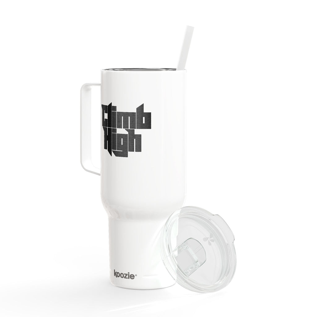 40oz Insulated Tumbler With Lid & Straw — Engraved Travel Cup