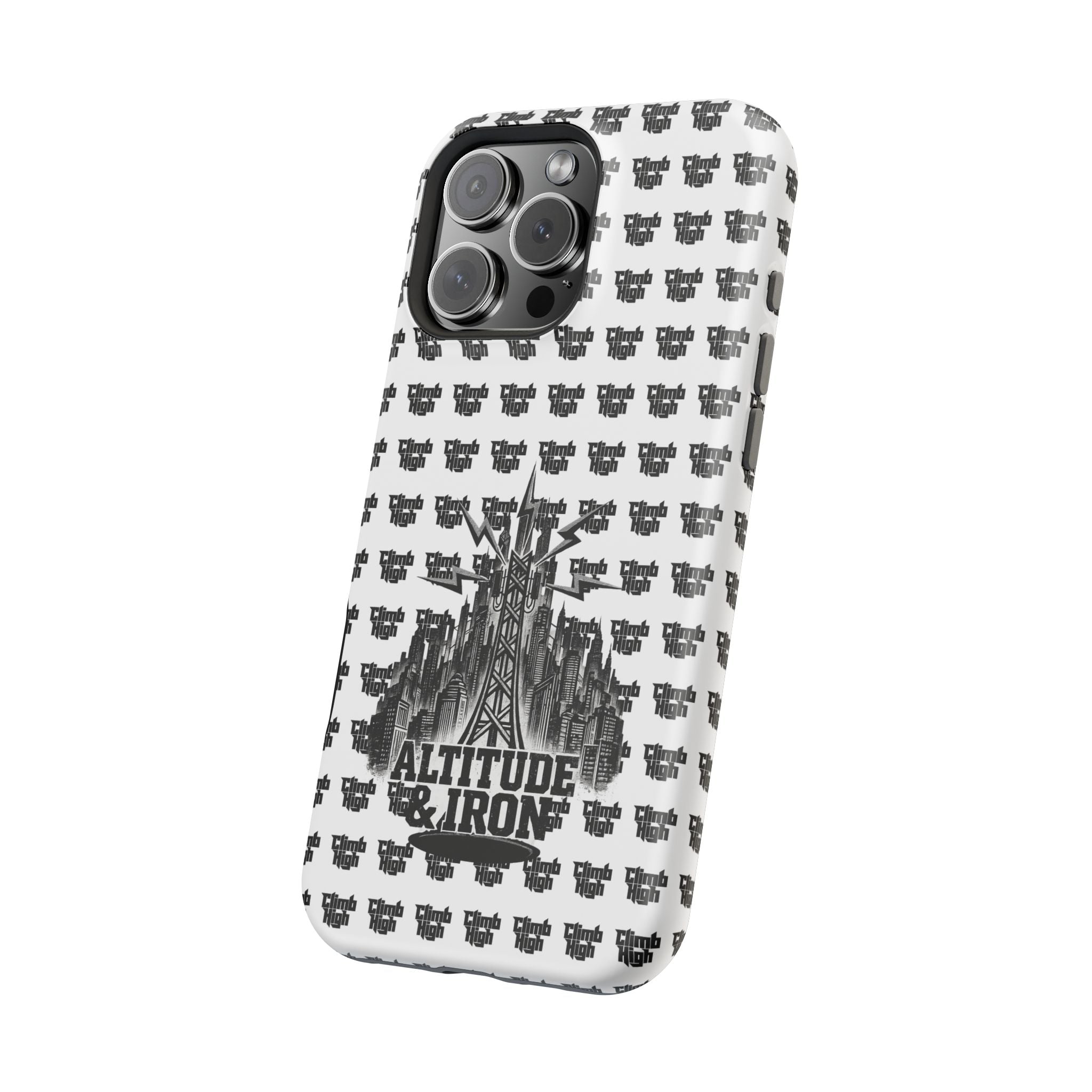 Altitude & Iron Black Crest Magnetic Tough Phone Case